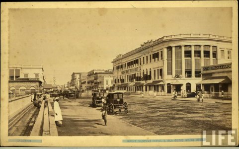 Great Eastern Hotel in Old Court House Street, Calcutta