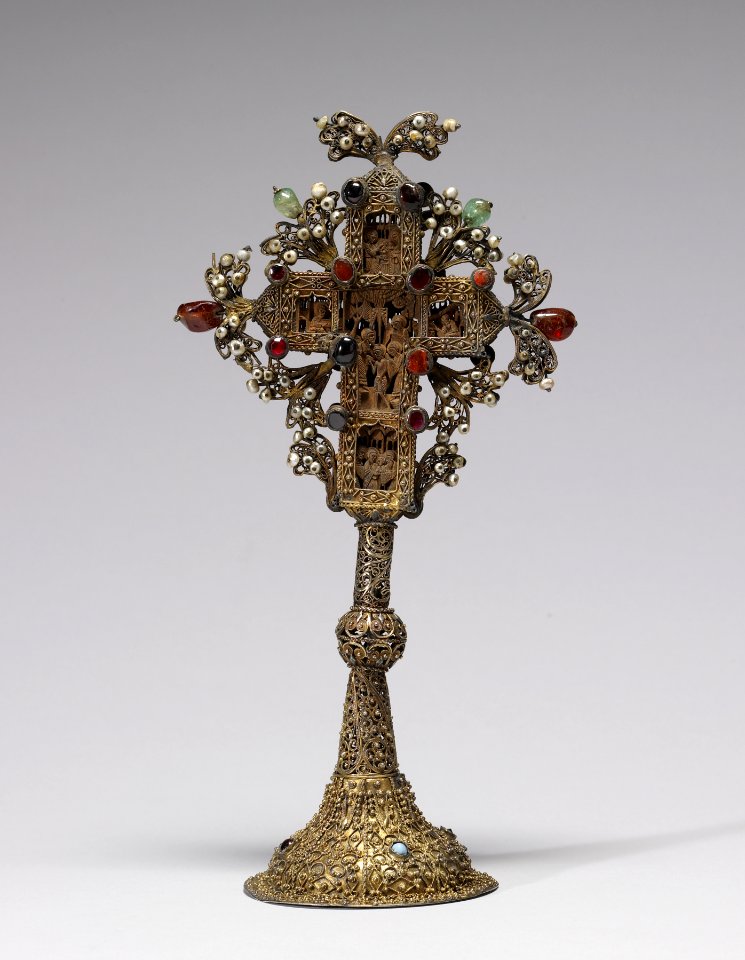 Greek - Altar Cross - Walters 61133 - Back