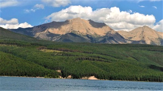 Great Northern Mountain, Hungry Horse Reservoir