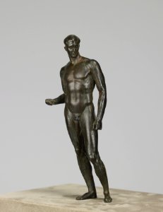 Greek - Athlete Discobolos - Walters 54699 - Three Quarter