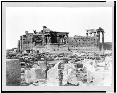 Greece, Athens (Ancient), Erechlion from S.W. LCCN95507509