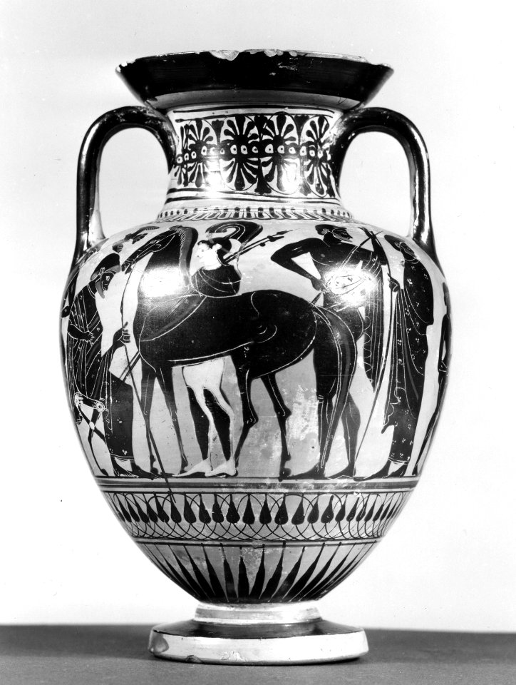 Greek - Black-Figure Amphora - Walters 4820 - View B