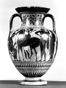Greek - Black-Figure Amphora - Walters 4820 - View B