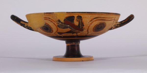 Greek - Black-figure Kylix with Sirens - Walters 4837 - Side B