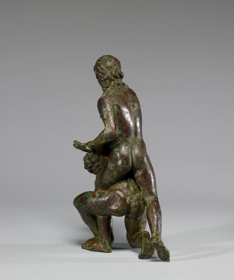 Greek - Allegorical Group of Triumphant Ptolemy - Walters 541050 - Back