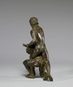 Greek - Allegorical Group of Triumphant Ptolemy - Walters 541050 - Back
