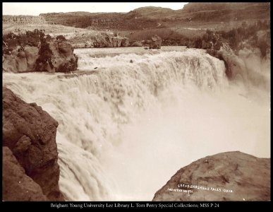 Great Shoshone Falls, Idaho, From the North.