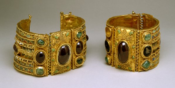 Greek - Bracelets from the Olbia Treasure - Walters 57375, 57376 - Group photo