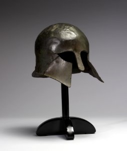 Greek - Corinthian Helmet - Walters 542304 - Three Quarter photo