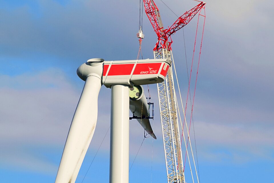 Eco electricity wind power wind turbine