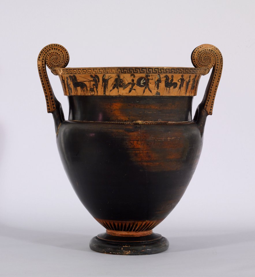 Greek - Black-figure Volute Krater - Walters 4829 - View B