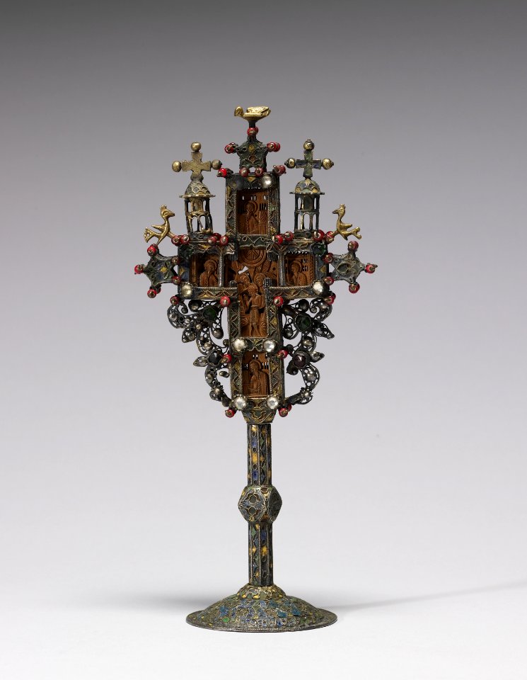 Greek - Altar Cross - Walters 61130 - Back