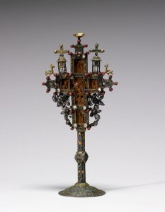Greek - Altar Cross - Walters 61130 - Back