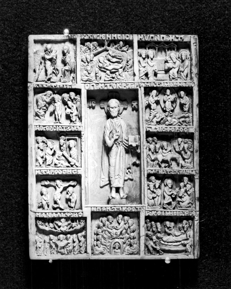 Greek - Christ and the Cycle of Twelve Feasts - Walters 41210