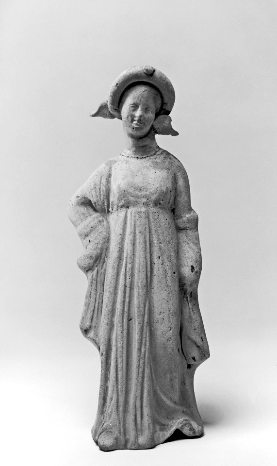 Greek - Draped Maiden with Wreath - Walters 48277