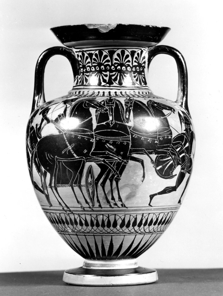 Greek - Black-Figure Amphora - Walters 4820 - View A