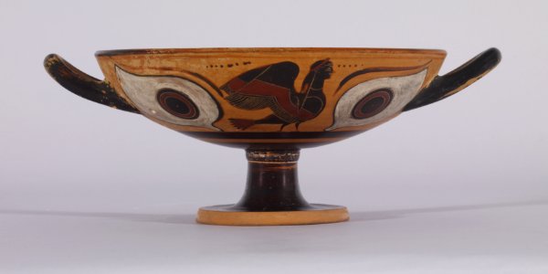 Greek - Black-figure Kylix with Sirens - Walters 4837 - Side A photo