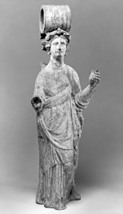 Greek - Female Figurine from a Vessel - Walters 482528
