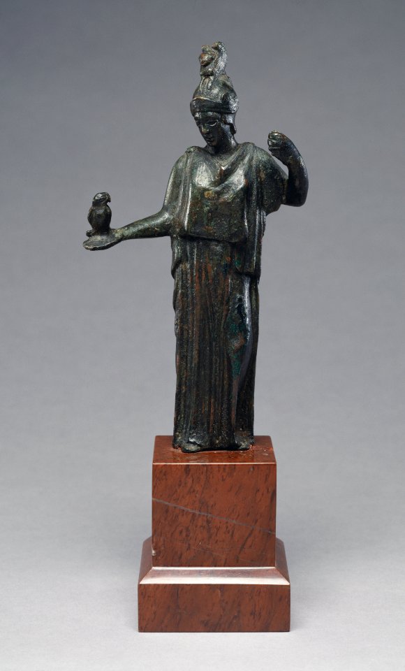 Greek - Athena with an Owl - Walters 54766