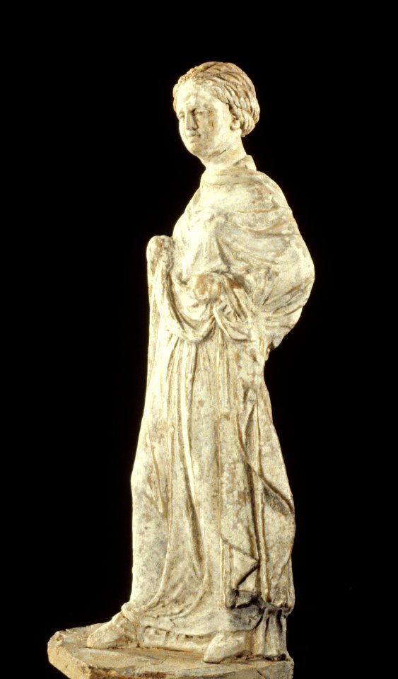 Greek - Maiden Stepping Forward - Walters 48289 - Left Side