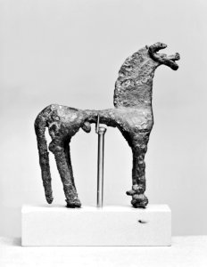 Greek - Geometric Horse Statuette - Walters 542378