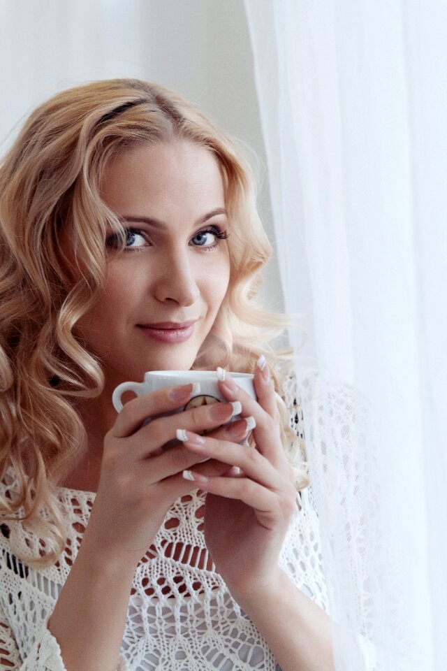 Blonde portrait girls