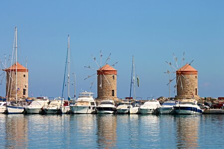 Island greece building