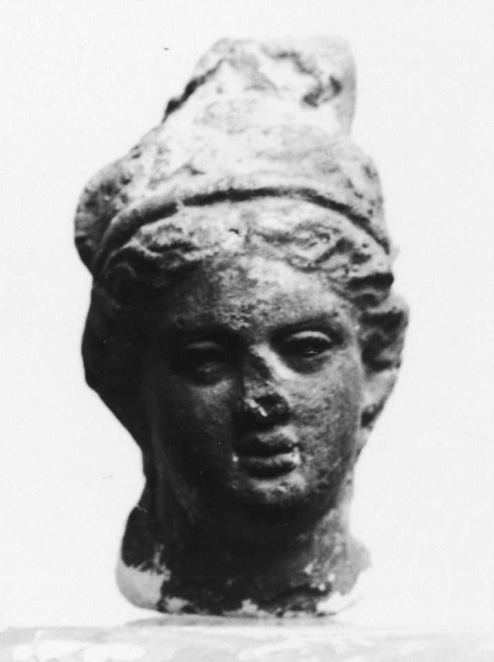 Greek - Head of a Woman with High Hair Knot - Walters 48332