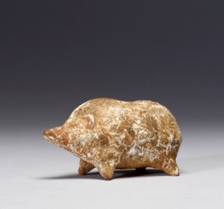 Greek - Pig Statuette - Walters 482450 - Three Quarter photo