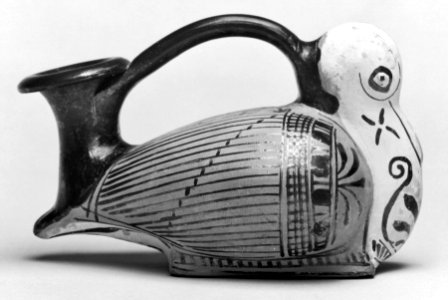 Greek - Duck Askos - Walters 48270 - Right Side photo