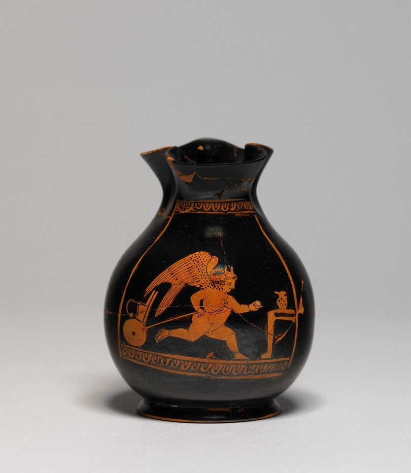 Greek - Red-Figure Chous with Eros - Walters 48206