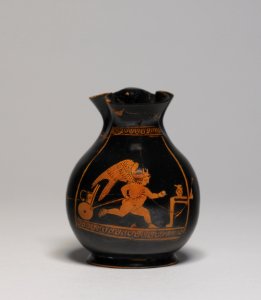 Greek - Red-Figure Chous with Eros - Walters 48206 photo