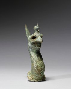 Greek - Griffin Attachment from a Cauldron - Walters 542950 - Three Quarter
