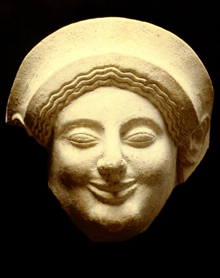 Greek - Head of a Goddess - Walters 23242