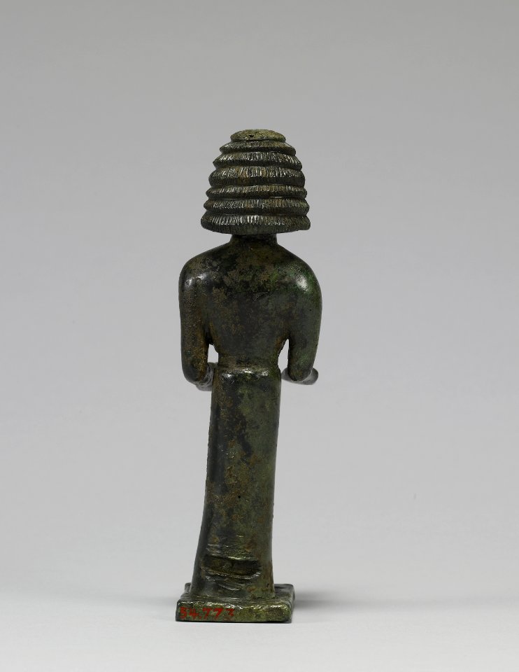 Greek - Goddess or Maiden - Walters 54773 - Back
