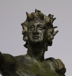 Greek - Hellenistic Ruler - Walters 541045 - Detail A photo