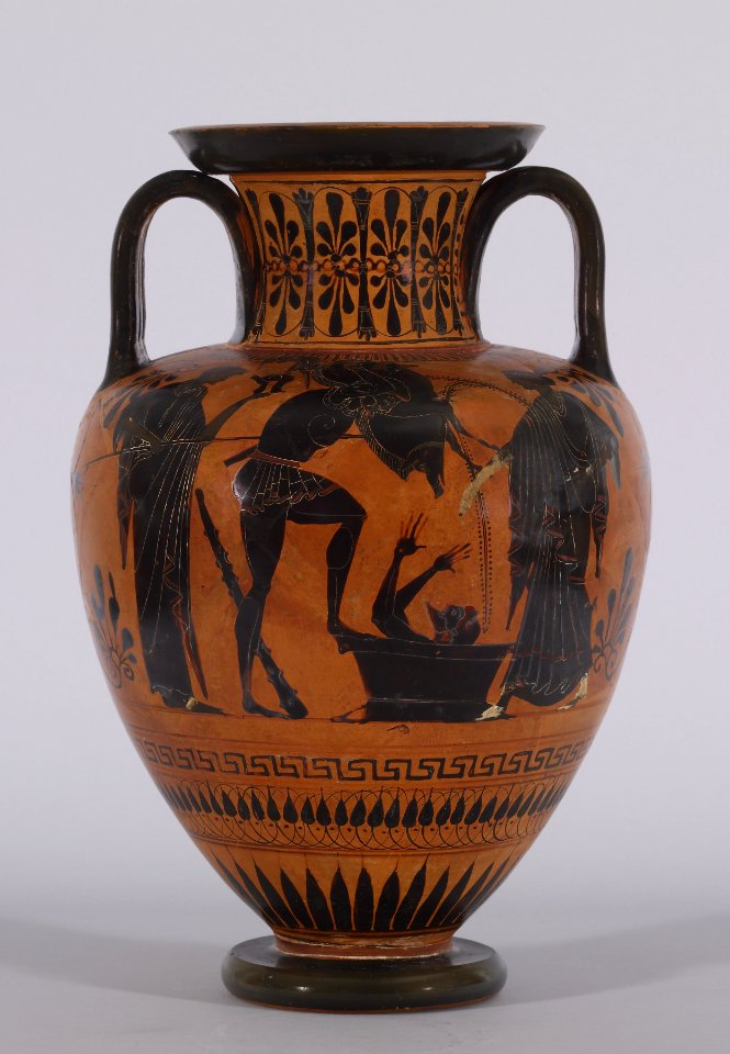 Greek - Herakles and the Erymanthian Boar - Walters 48253 - Side A