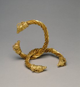 Greek - Pair of Bracelets with Antelope-Heads - Walters 572021, 572022 - Group