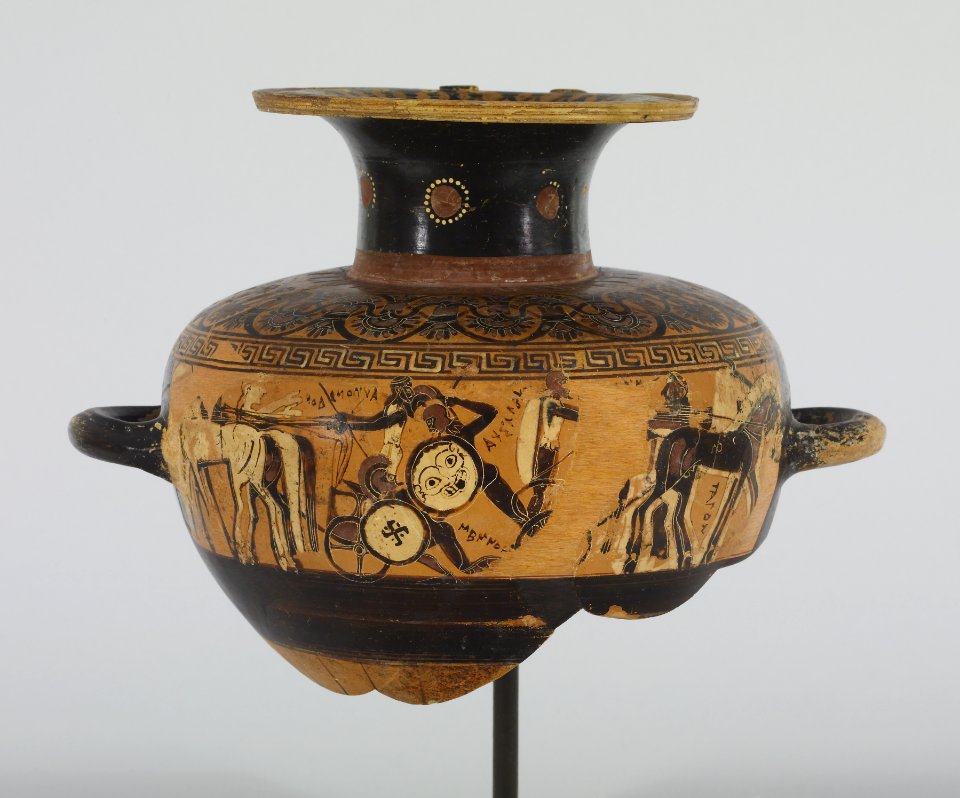 Greek - Hydria with the Fight of Achilles and Memnon - Walters 482230