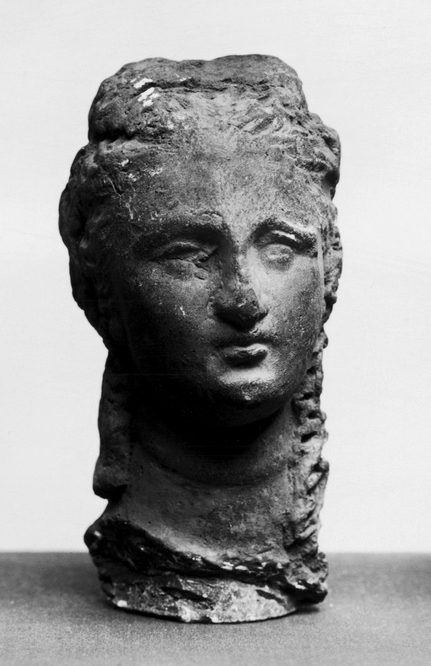 Greek - Head of a Woman with Long Curls - Walters 48325 - Group