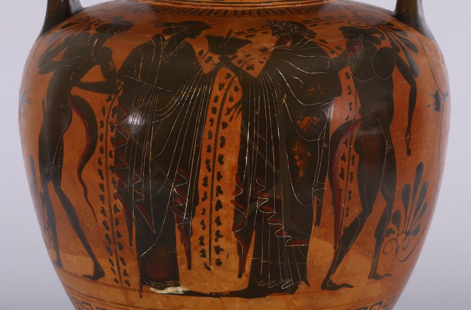 Greek - Herakles and the Erymanthian Boar - Walters 48253 - Detail B