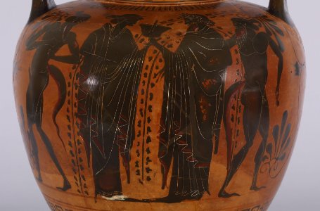 Greek - Herakles and the Erymanthian Boar - Walters 48253 - Detail B