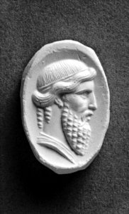 Greek - Intaglio of Dionysus - Walters 42934