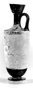 Greek - Lekythos Depciting Mounted Amazon - Walters 48231 - Right Side