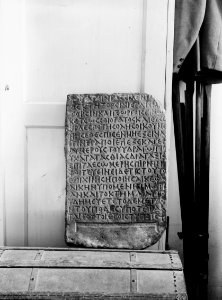 Greek inscription from Ain Arroub watercourse LOC matpc.01369 (cropped)
