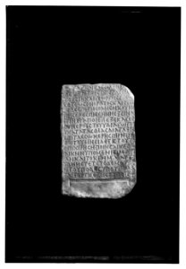 Greek inscription from Ain Arroub watercourse LOC matpc.01370