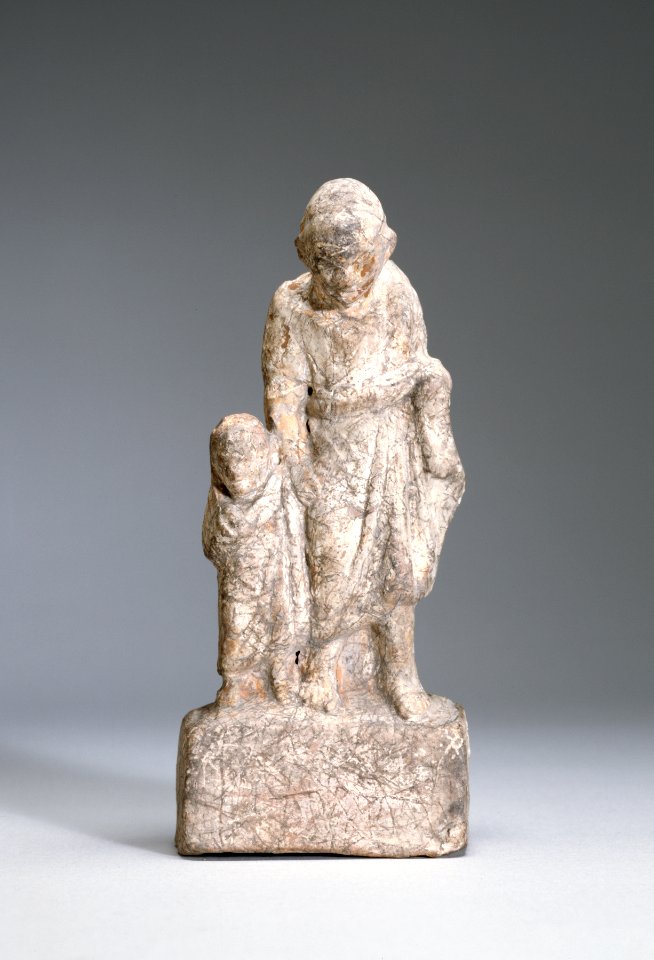 Greek - Pedagogue and Boy - Walters 481934