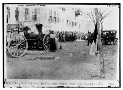 Greek refugees at Aleppo LCCN2014715755