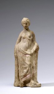 Greek - Tanagra Figurine - Walters 23281 photo