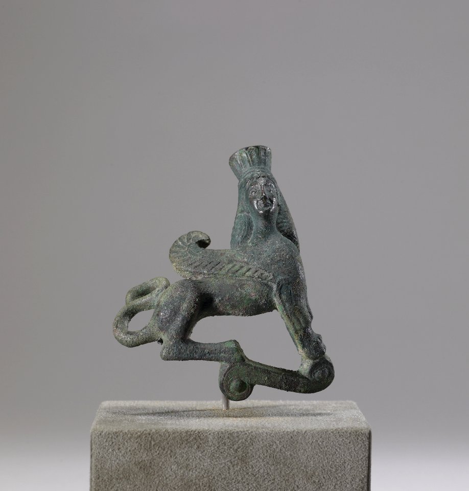 Greek - Sphinx Vase Ornament - Walters 541078